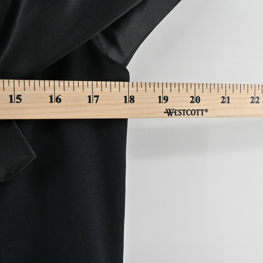 Vtg Morton Myles Dress Size 10‎ Whimsigoth Dark Romantic Gown Formal Maxi Slit - Picture 4 of 13